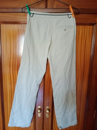 Pantalones GAP Mujer Talla M Beige