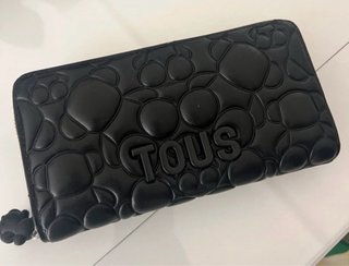 Cartera Tous negra acolchada