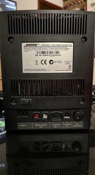 Bose Companion 5 - Sistema 2.1 Sonido Envolvente