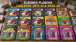 Albumes plancha liga este y mas de panini
