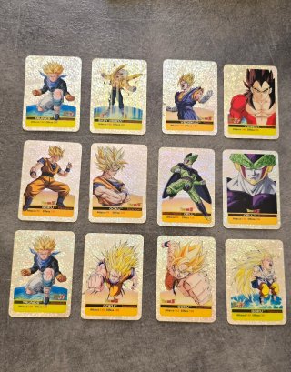 Lotto 9 Lamincards - Dragon Ball e GT Edibas