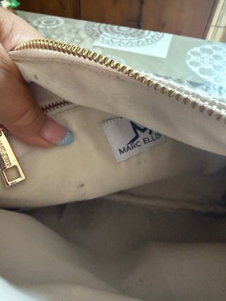 Pochette Marc Ellis beige/oro