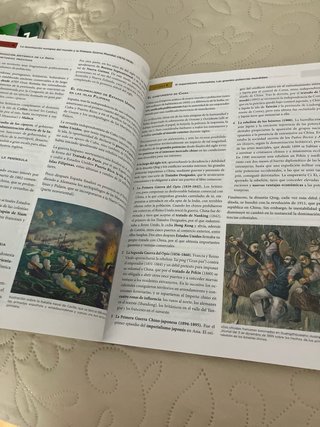 Historia del mundo contemporáneo, Hi Bachillerato