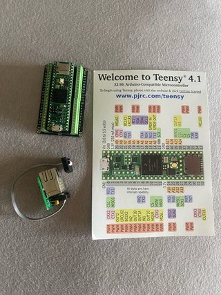 Teensy 4.1 + Ethernet + Base Treedix