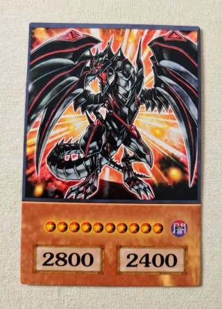 Set 3 Carte Yu-Gi-Oh! Drago Nero Occhi rossi