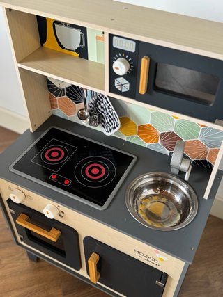 Cocina de madera Janod para niños