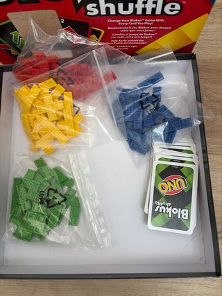 Blokus Shuffle UNO Edition Juego de Mesa
