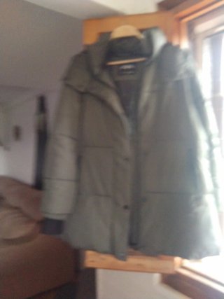Chaqueta Zara Verde Militar Oversize