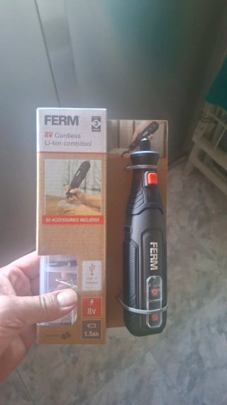 FERM 8V Li-Ion Combitool Inalámbrico