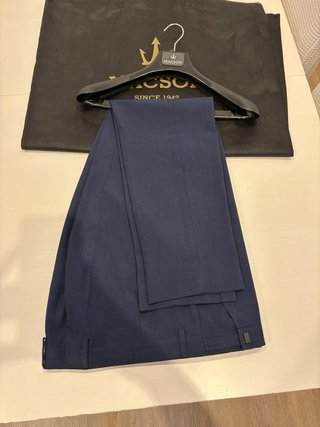 Traje Macson Azul Tinta Talla 56 + Funda