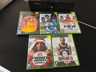 Xbox Classic + Jogos + Comando