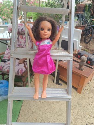 Muñeca Nancy pelo castaño