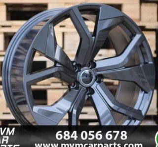 LLANTAS 5X112 AUDI RSQ8 GRIS PLOMO 22 PULGADAS