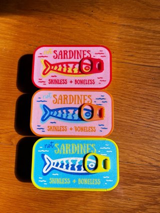 Pack 3 Joyeros Lata Sardinas