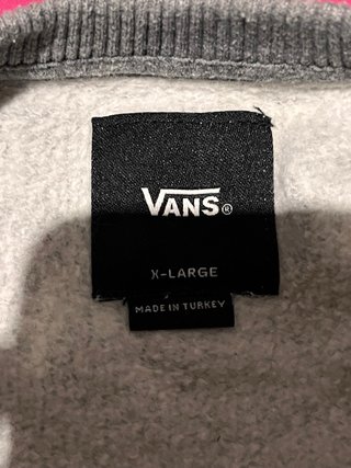 Sudadera Gris Vans