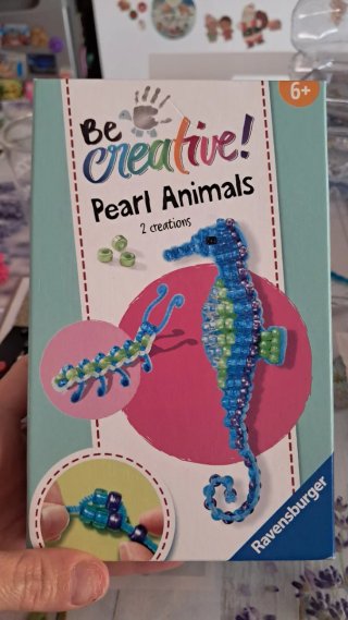 Kit Creazioni Perline Animali Marini Ravensburger