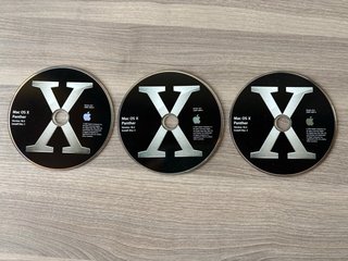 Lotto 14 CD/DVD Originali Apple Mac OS X