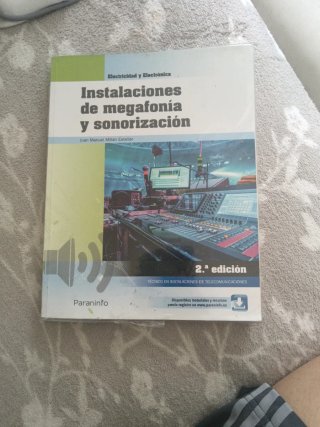 Instalaciones de megafonía y sonorización 2.ª e...