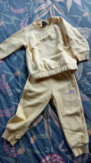 Chándal Joma amarillo talla 2
