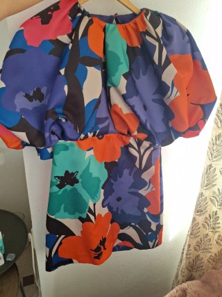 Vestido estampado floral