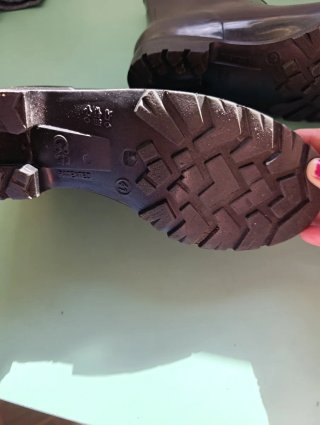 Botas de agua azul marino
