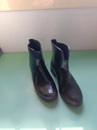 Botas de agua azul marino