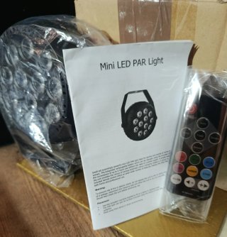Foco Par LED RGB Disco Recargable Nuevo