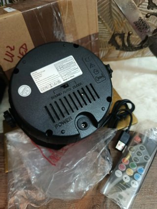 Foco Par LED RGB Disco Recargable Nuevo