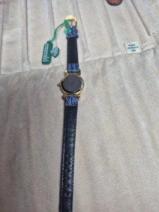Orologio donna Emerald blu e oro