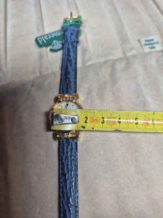 Orologio donna Emerald blu e oro