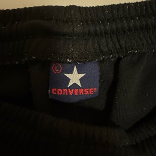 Converse All Star Track Pants Y2K 90s Negro L