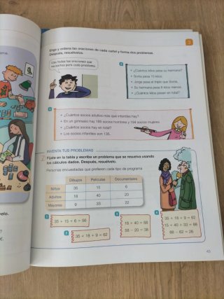 Matemáticas Primaria. Segundo trimestre