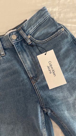 Pantaloni Calvin Klein Jeans Slim Blu Nuovi