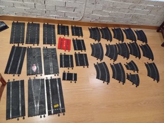 Pista Scalextric antigua