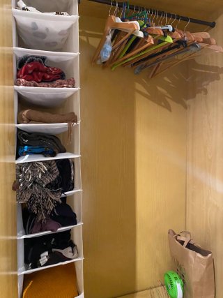 Armario de madera dormitorio Estanteria y escritor