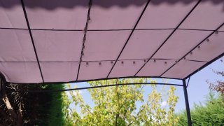 Pérgola jardín 4x3m