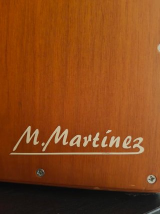 Cajón Flamenco M. Martínez