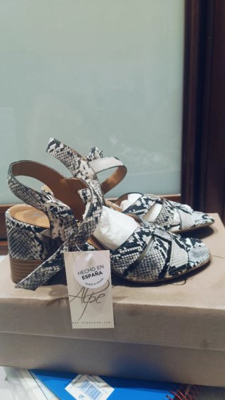 Sandalias Alpe Piel Serpiente