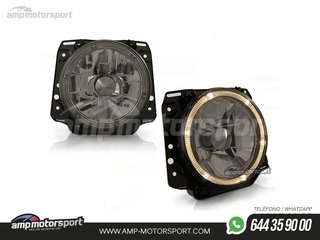 FAROS DELANTEROS OJOS DE ANGEL PARA VOLKSWAGEN GOLF MK2