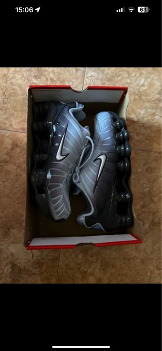 Nike Shox TL Gris y azul nuevas talla 45