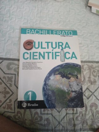 Libro cultura científica 1 bachillerato