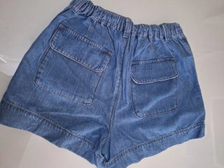 Shorts vaqueros con bolsillos