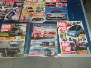 Lote de 50 Revistas surtidas, auto, camión y moto