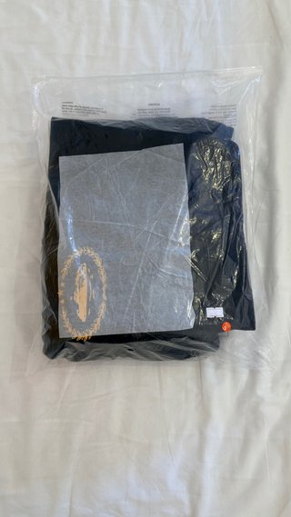 Pantalón chándal Corteiz Negro/Amarillo Talla M