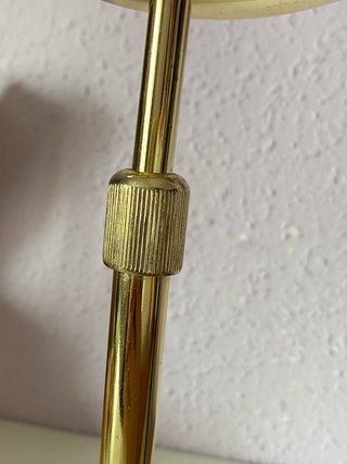 Espejo Maquillaje LED Táctil Sobremesa Dorado