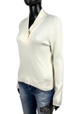 Maglione Lauren Ralph Lauren Donna M Avorio Cotone