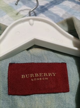 Chaqueta vaquera Burberry bordada mujer XL