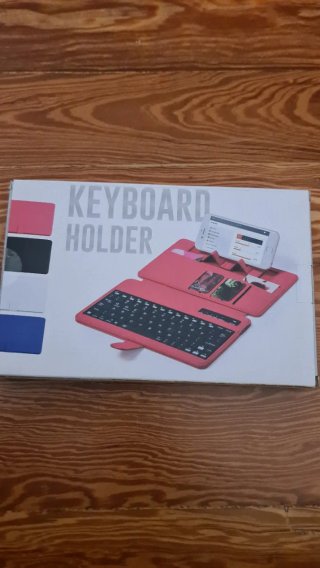 Funda con teclado para tablet 23x15cm