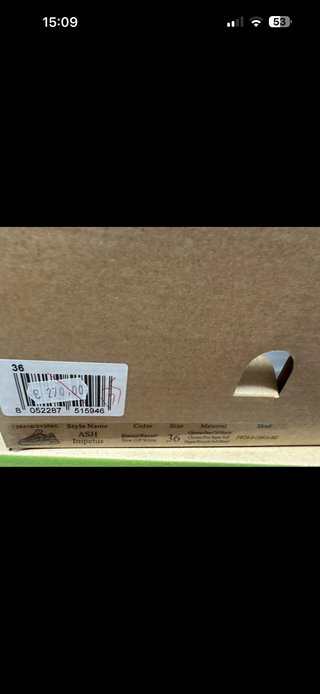 Scarpe ASH numero 36