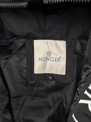 Giacca Moncler Nera Taglia L